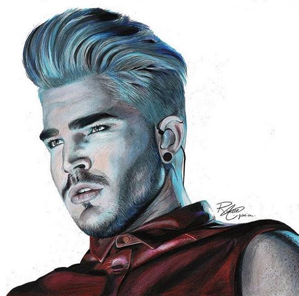 Créditos: @adamlambertdrawings
