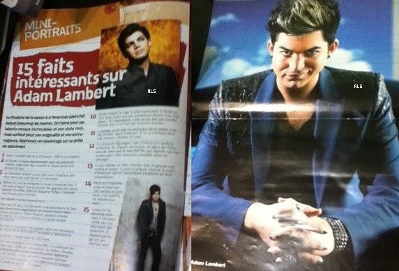 Créditos: @AdamLambertHelp
