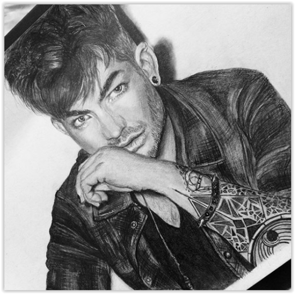 Créditos: @adamlambert_arts
