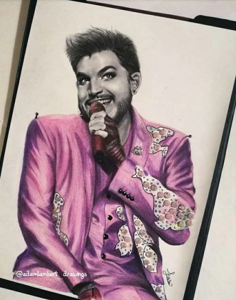 Créditos: @adamlambert_drawings
