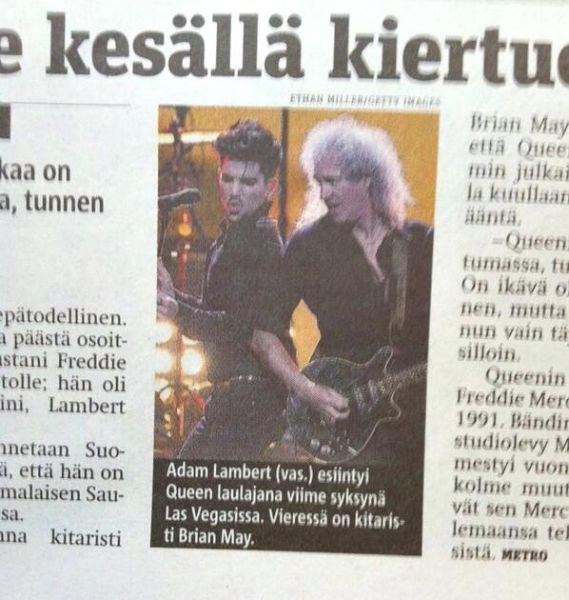 Revista Metro (Finlândia)
Créditos: @siriloveskevin
