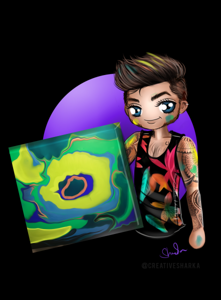 Créditos: @creativesharka
