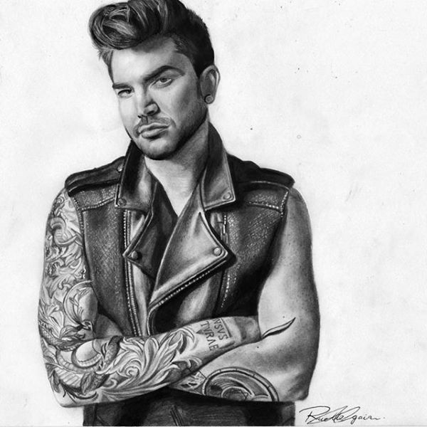 Créditos: @adamlambertdrawings
