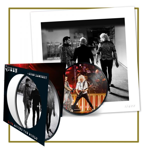 Vinil Duplo com imagens no disco + Quadro
