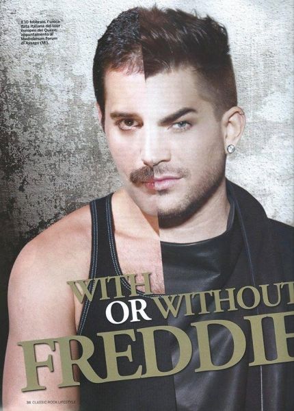 Créditos: Italy Loves Adam Lambert
