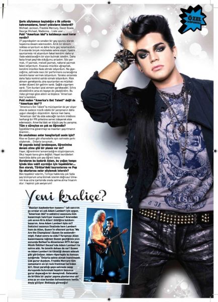 Créditos: Adam Lambert Turkey
