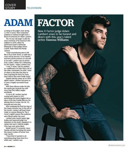 Créditos: @adamlambert_pic
