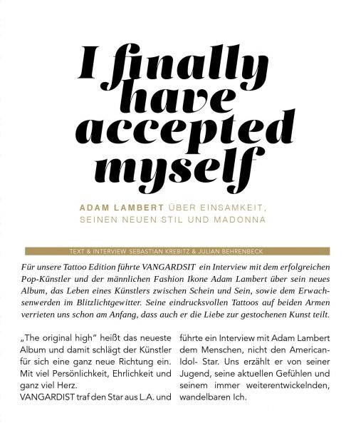 Créditos: @adamlambert_pic
