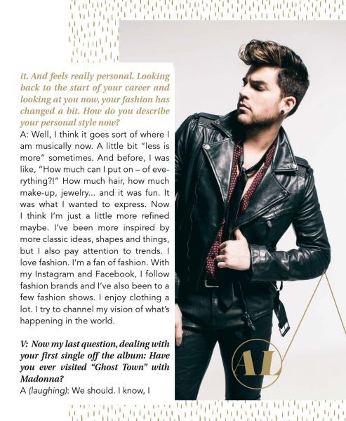 Créditos: @adamlambert_pic
