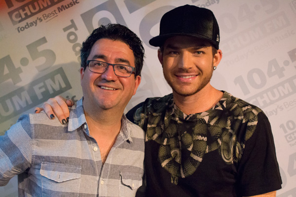 Créditos: Rádio 104.5 CHUM FM
