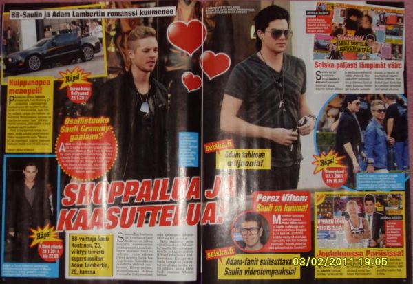 Créditos: Adam Lambert TV
