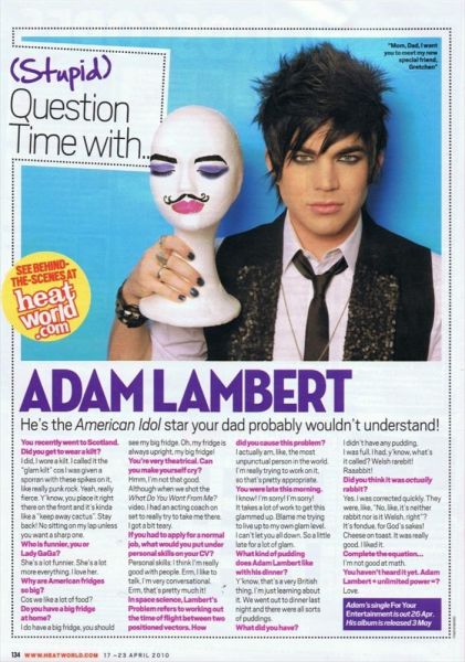 Créditos: Suky Murder Glambert Fans Chile
