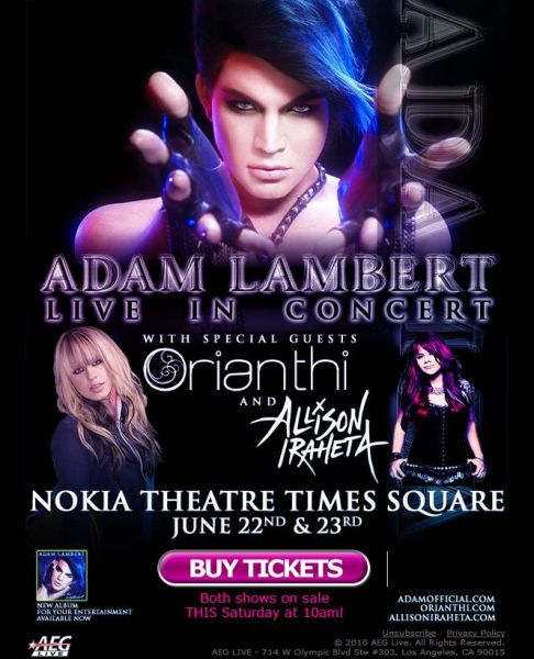 Nokia Theatre Times Square - 22 e 23 Jun/2010
